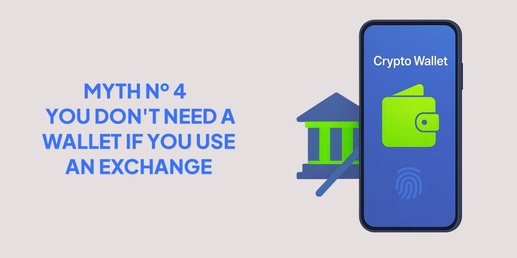 Myth 4: You Don't Need a Wallet If You Use an Exchange